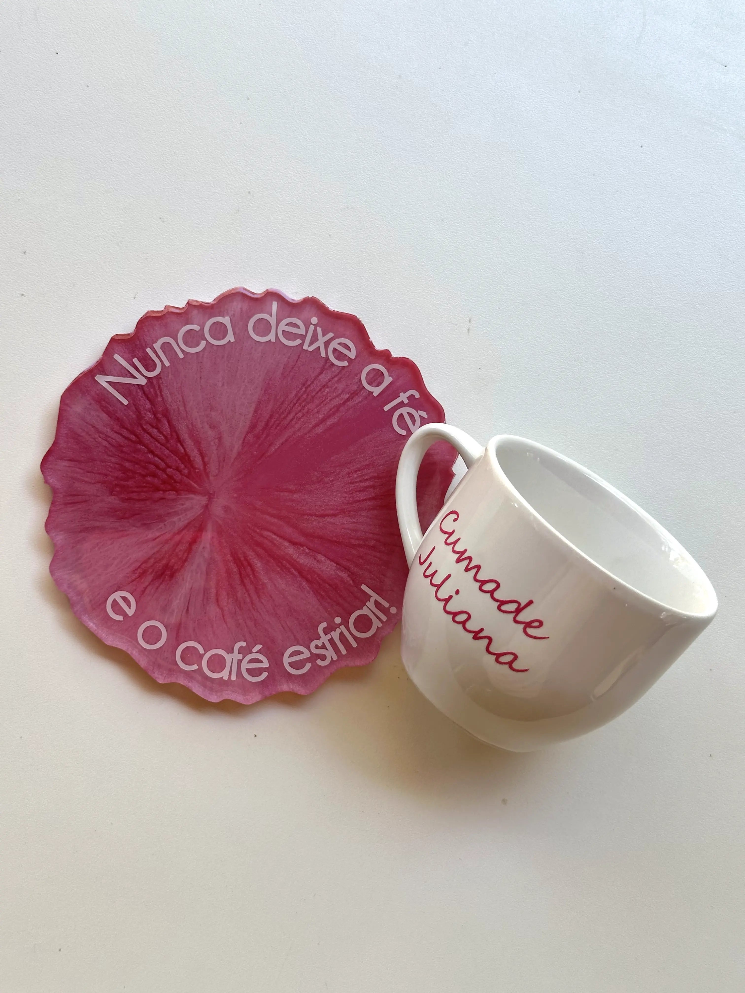 Porta Xícara Personalizado